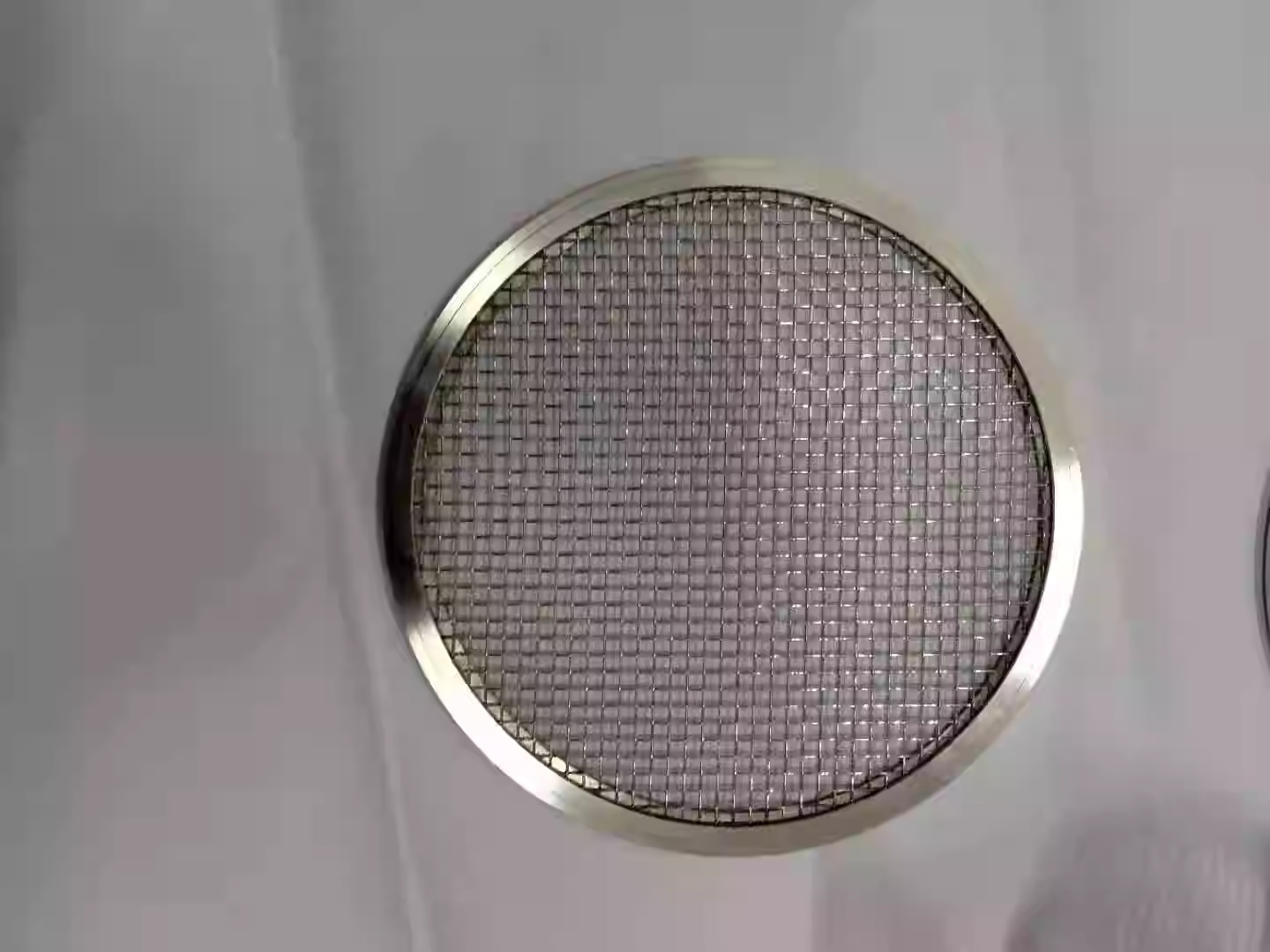 ISO mesh center support molecular pump filter screen stainless steel ...