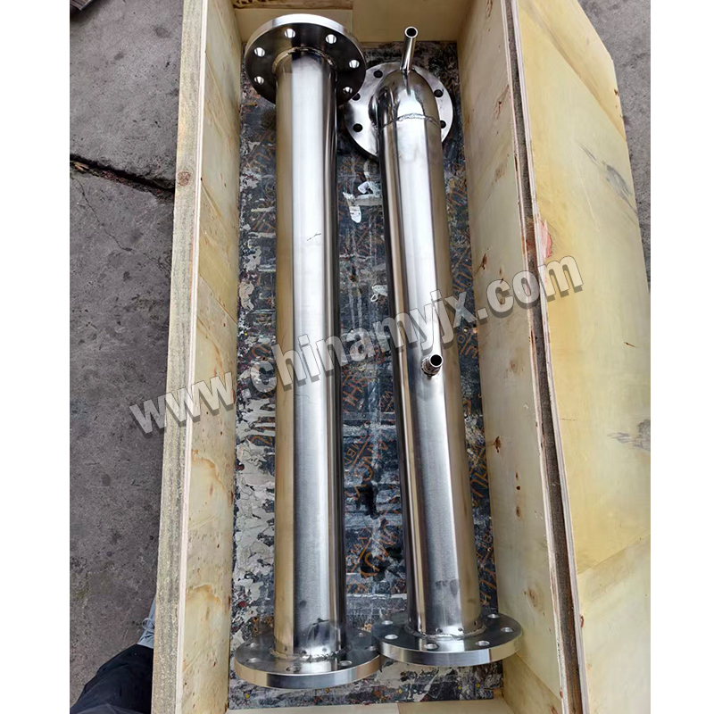 Custom Stainless Steel Vacuum Extension Pipe Large Flange Vacuum Straight Tube with Side Ports for High Vacuum System