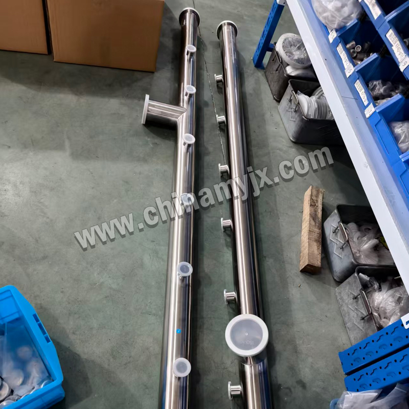 Custom Stainless Steel Vacuum Manifold Multi-Port KF Flange Distribution Header for High Vacuum/Gas System
