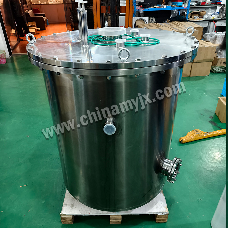 Large Vertical Stainless Steel UHV Vacuum Chamber Bell Jar Vacuum Vessel CF Flange Vacuum Chamber for Laboratory Research