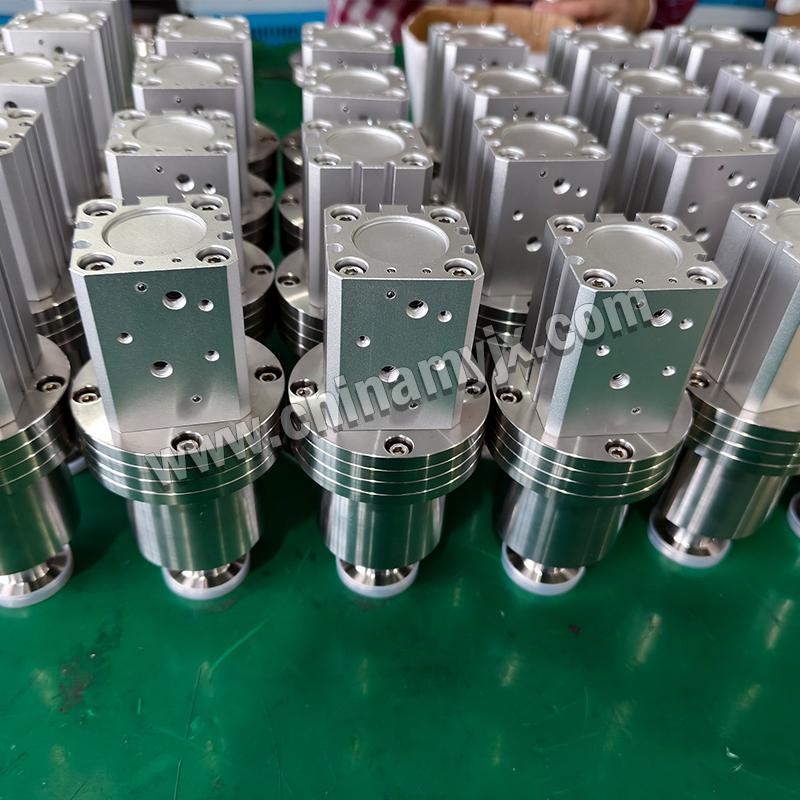 Pneumatic Right Angle High Vacuum Angle Valve KF Flange Stainless Steel Vacuum Baffle Valve for Vacuum System