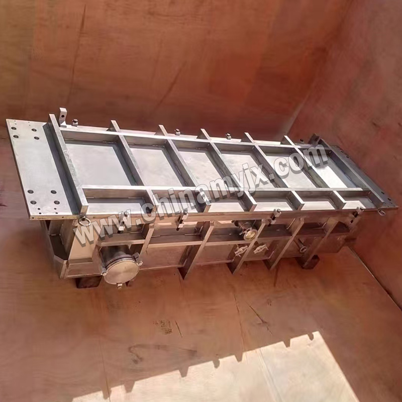 Custom Stainless Steel Rectangular Vacuum Chamber with Reinforcement Ribs