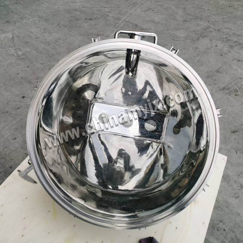 Custom Stainless Steel Sanitary Conical Hopper / Powder Buffer Bin