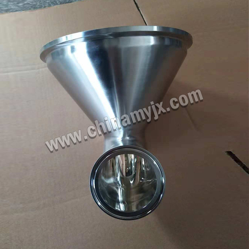 Custom Stainless Steel Sanitary Eccentric Reducing Elbow Vacuum Reducer Bend