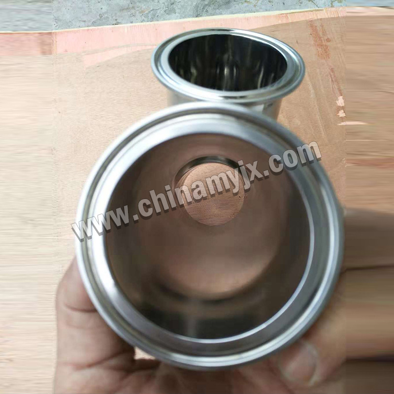 Custom Stainless Steel Sanitary Eccentric Reducing Elbow Vacuum Reducer Bend