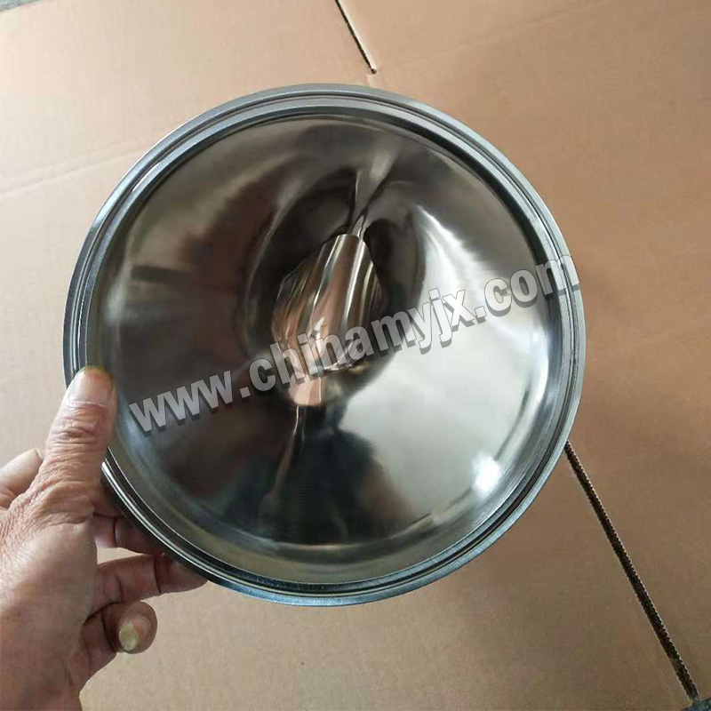 Custom Stainless Steel Sanitary Eccentric Reducing Elbow Vacuum Reducer Bend