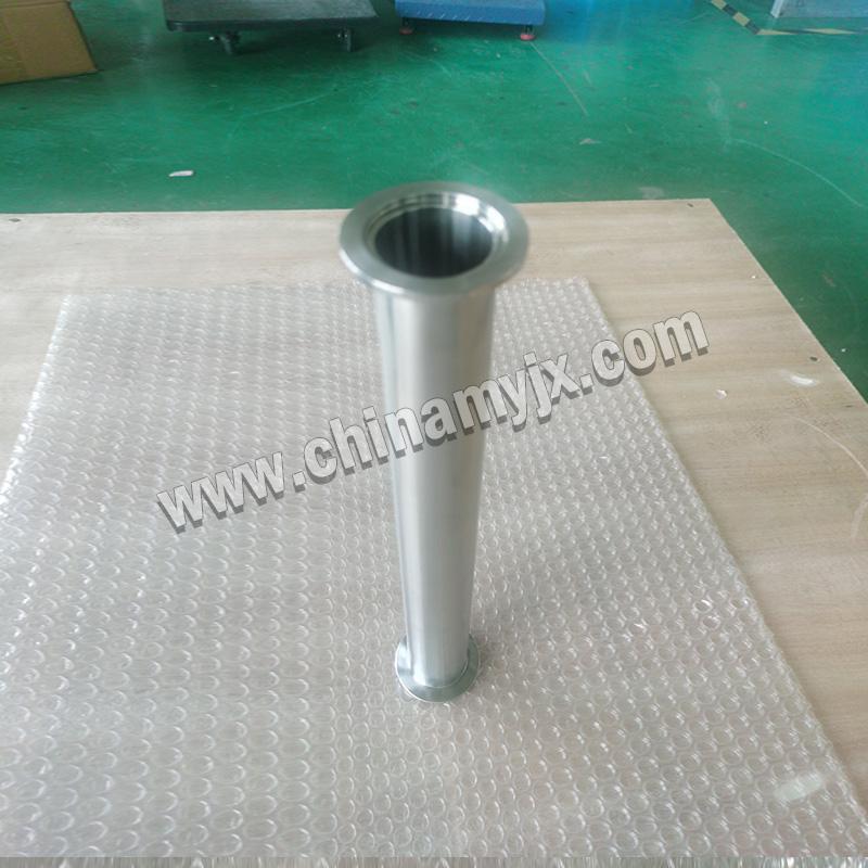 Custom Stainless Steel Sanitary Multi-Directional Pipe Assembly with Tri-Clamp Connections