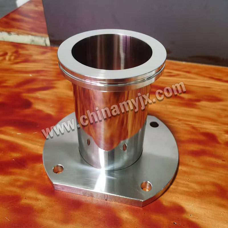 Custom Stainless Steel Vacuum Flange Adapter Kit Non-Standard Vacuum Fittings with Mounting Base