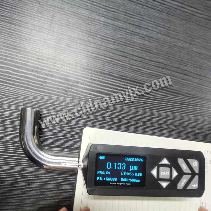 Sanitary Polished Stainless Steel Pipe Fittings 90°/45° Elbows & Tee for Vacuum & Process Systems