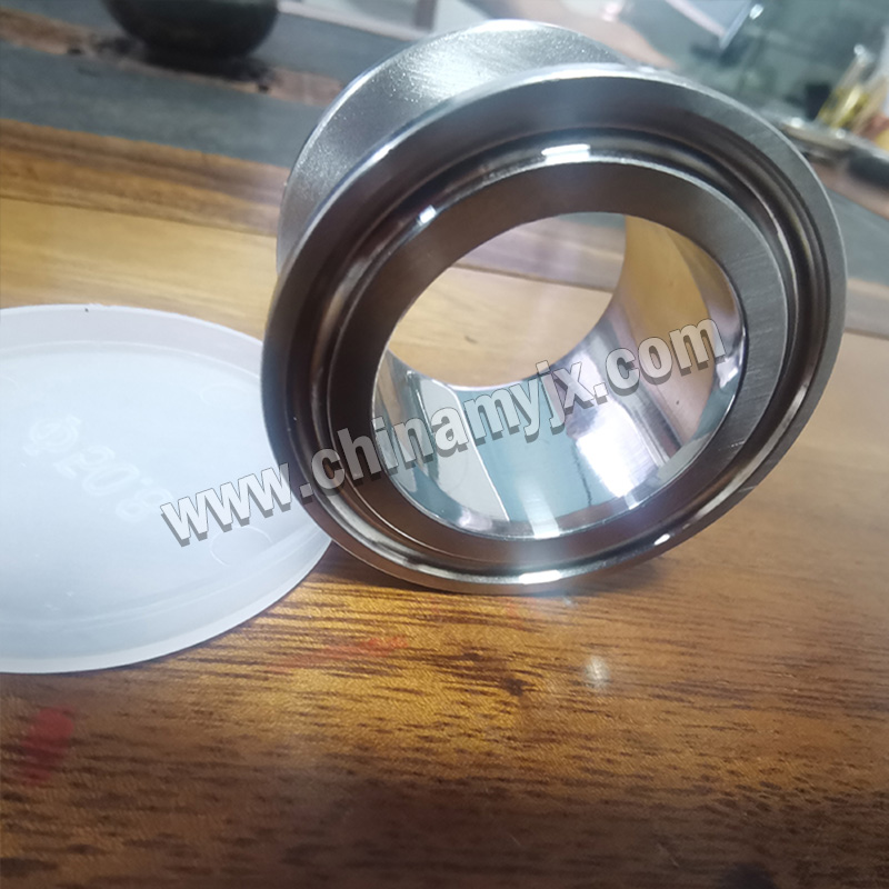 Stainless Steel Sanitary/Vacuum Tri-Clamp Fittings KF/ISO Weld Ferrules for Process & Vacuum Systems