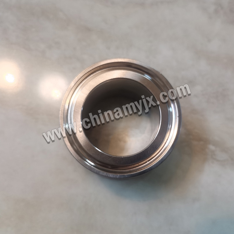 Stainless Steel Sanitary/Vacuum Tri-Clamp Fittings KF/ISO Weld Ferrules for Process & Vacuum Systems