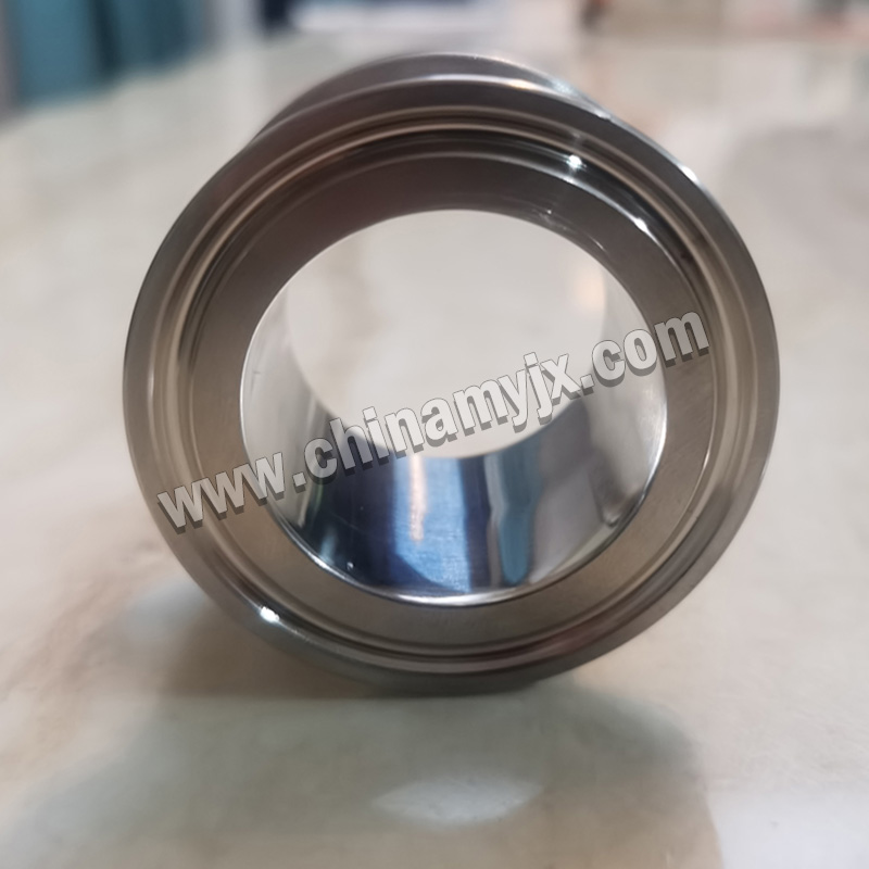 Stainless Steel Sanitary/Vacuum Tri-Clamp Fittings KF/ISO Weld Ferrules for Process & Vacuum Systems