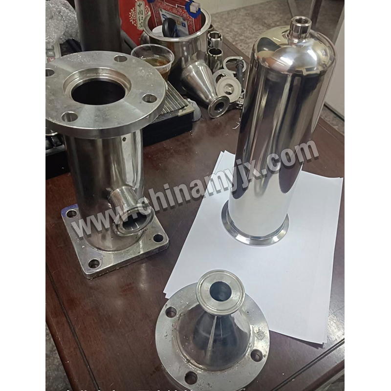 Custom Stainless Steel Industrial Fluid Processing Components Set for Chemical/Pharmaceutical Industry