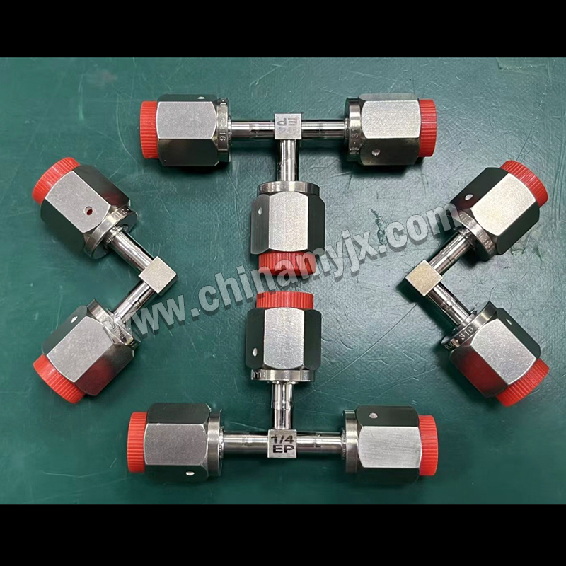 EP-Grade Stainless Steel Instrumentation Fittings (2-Way to 4-Way)