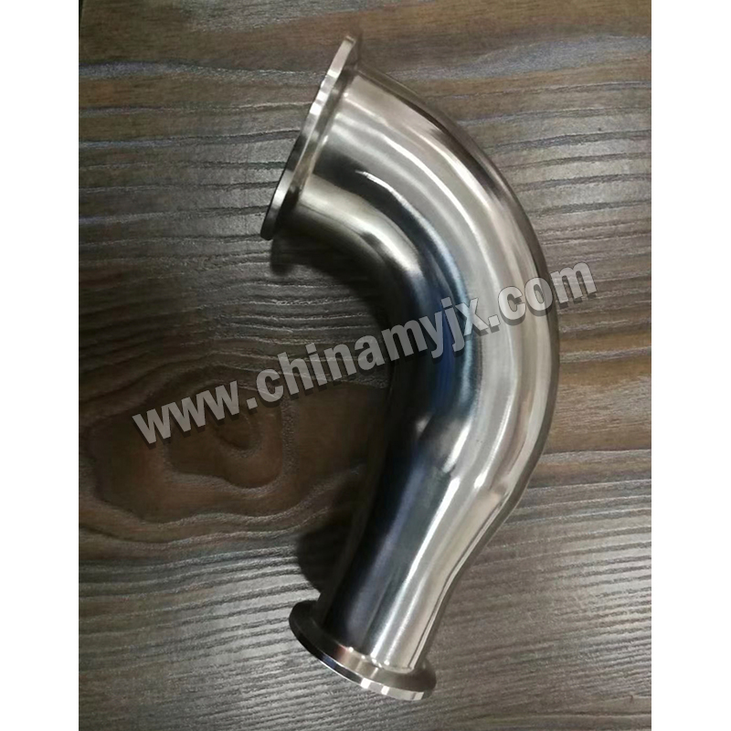 Sanitary Stainless Steel 90° Reducing Elbow (Clamp Connection)