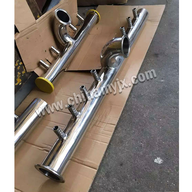 304/316L Multi-Port Distribution Manifold