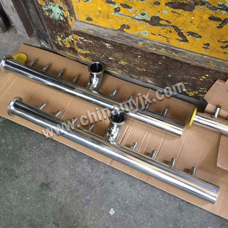 304/316L Multi-Port Distribution Manifold