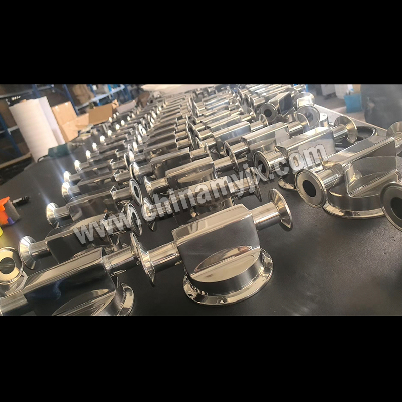 Diaphragm Valve/Sampling Valve for Stainless Steel Tank Bottoms